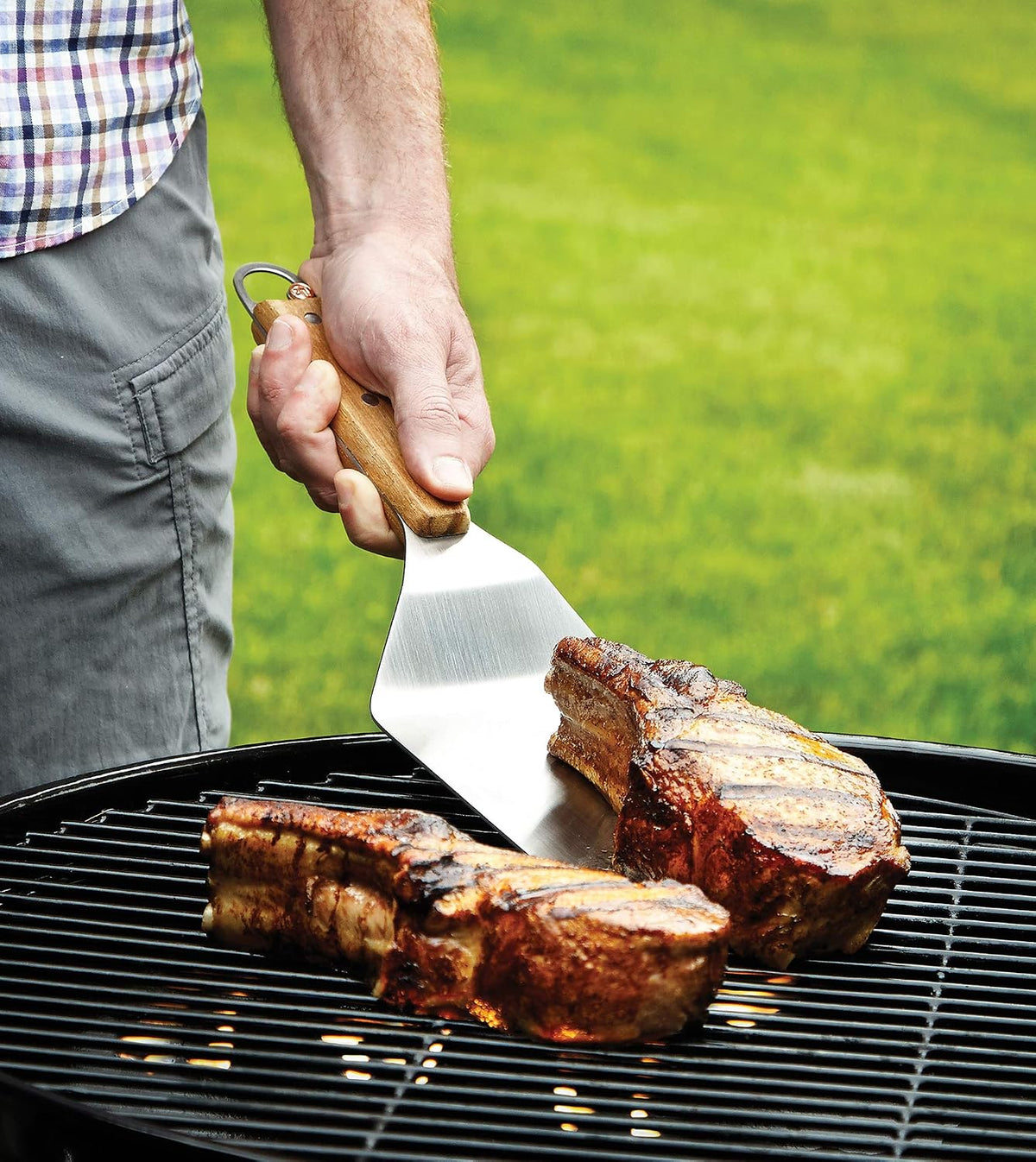 Griddle Scraper and Cleaner, Stainless Steel Griddle Cleaner