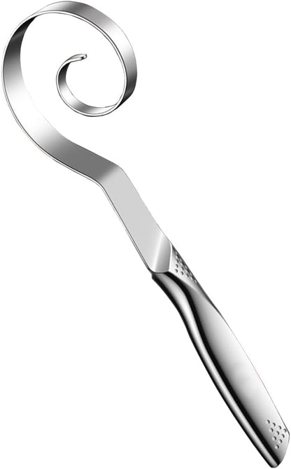 Seamless Danish Dough Whisk -10" Stainless Steel Dutch Bread Dough Whisk Tool for Sourdough Bread Baking, Whisking, Pizza, Pastry, Cake Batter, Biscuits,Dishwasher Safe