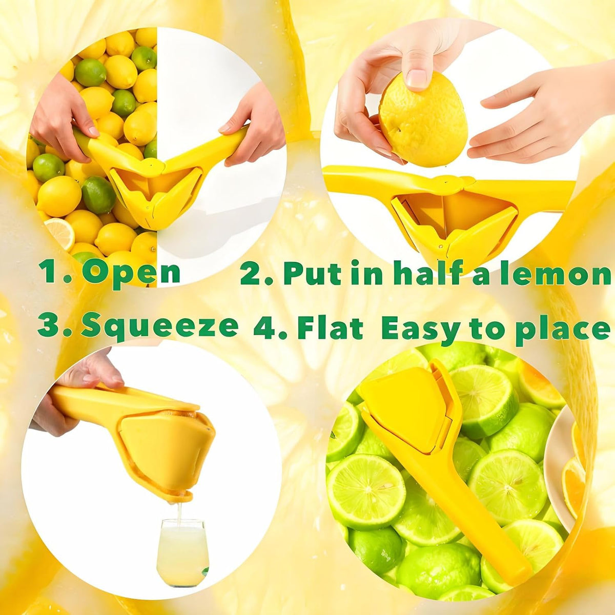 Lemon Squeezer, Effective at Squeezing Out Juice, Citrus Juicer