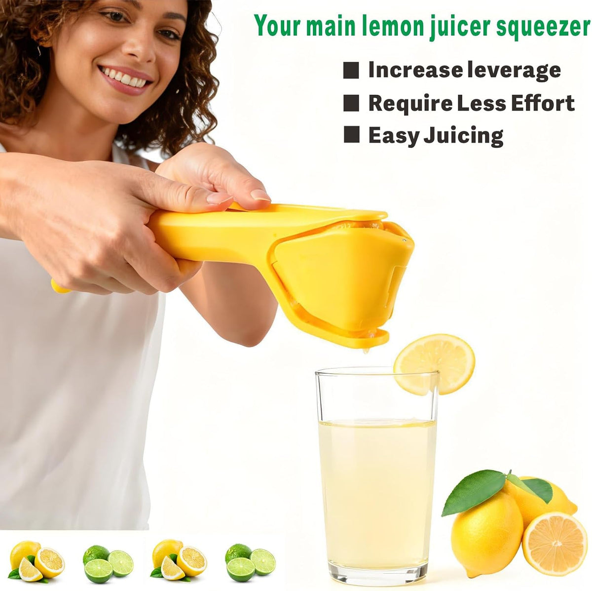 Lemon Squeezer, Effective at Squeezing Out Juice, Citrus Juicer