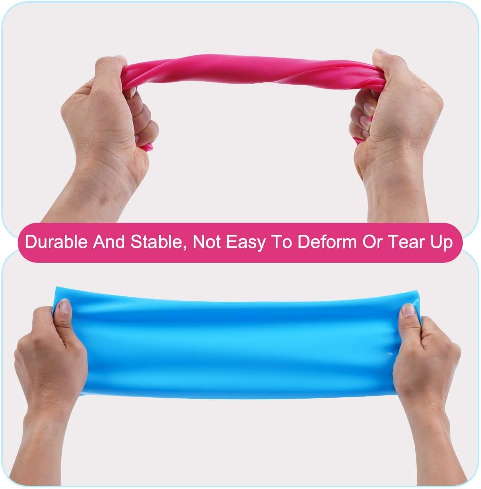 3 Pack Silicone Mats Large Sheets for Crafts Resin Jewelry Molds | 15.7" x 11.8" Silicone Placemat (Blue & Rose Red & Green), Non-Stick, Heat Resistant