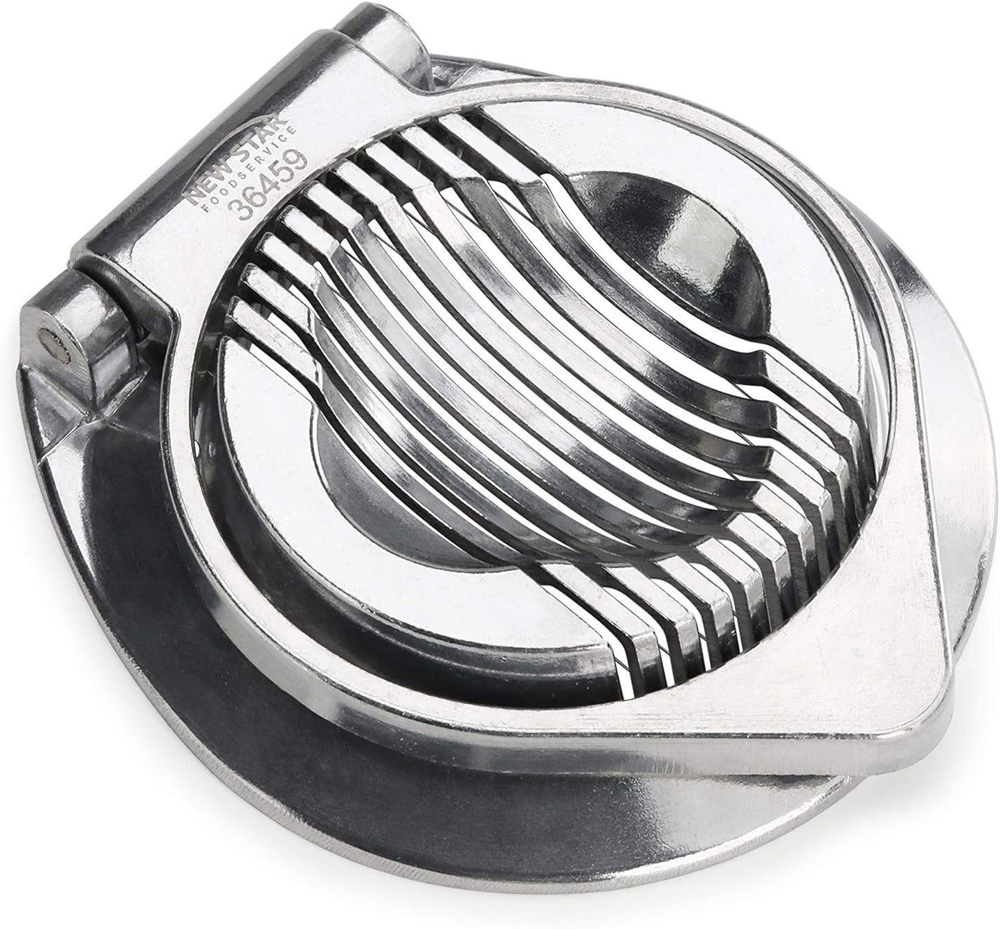 Commercial Grade Aluminum Egg Slicer, Mushroom Slicer with Stainless Steel Wire (Hand Wash Only)