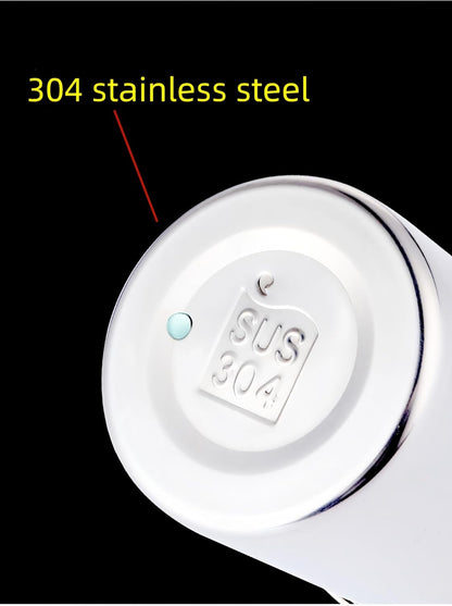 Stainless Steel Sifter with Lid - 80 Mesh Fine Sieve for Coffee Cocoa Matcha, 304 Food-Grade Powder Shaker, Baking Flour Sifter w/Ergonomic Handle, Dishwasher Safe Dry/Wet Ingredients Strainer (6.8oz)