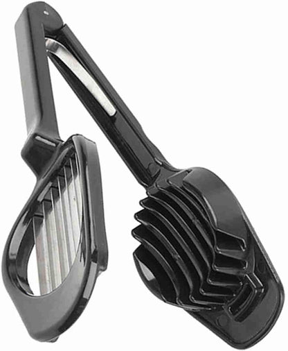 Egg Slicer, Stainless Steel Wire Egg Slicer Heavy Duty Aluminium Egg Cutter Dishwasher for Egg Strawberry Soft Fruit Egg Slicer for Hard Boiled Egg