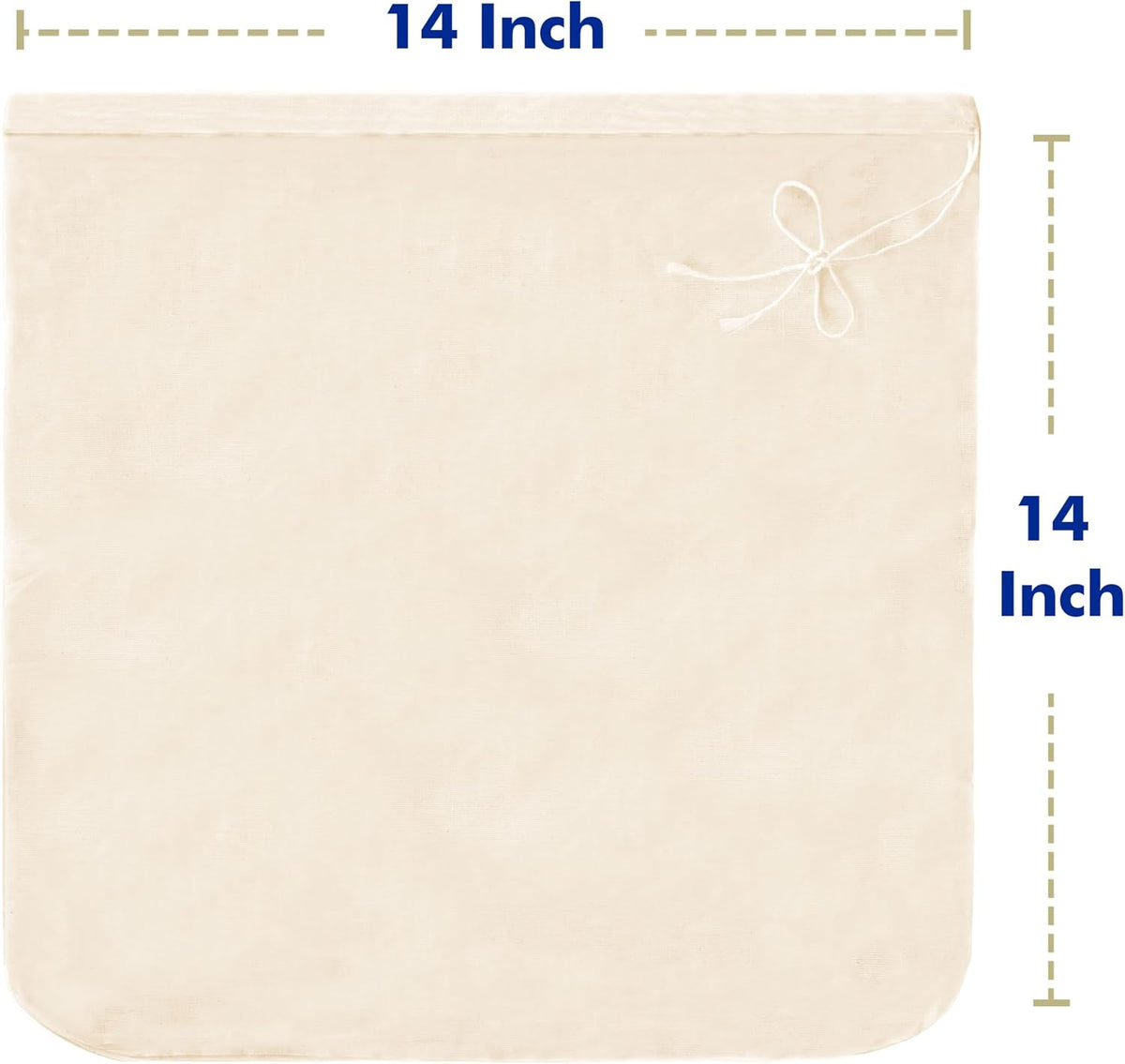 Reusable Cheesecloth, Grade 100, 20x20 Inch Hemmed Cheese Cloth for Straining Craft, 100% Cotton Unbleached Cloth Strainer for Cooking, Baking, Juicing, Cheese Making