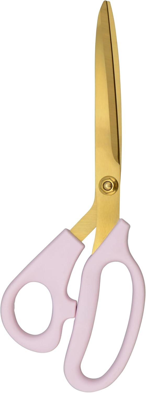 Titanium-Bonded Soft Handle Kitchen Shears for Herbs, Teal - 6.5-Inch Versatile Kitchen Shears with Precision Cutting Tips and Built-In Herb stripper for Easy Handling and Comfort