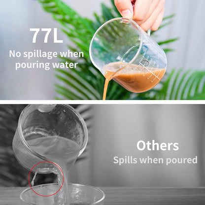 2 Cup Glass Measuring Cup (0.5L), High Borosilicate Glass Measuring Cup