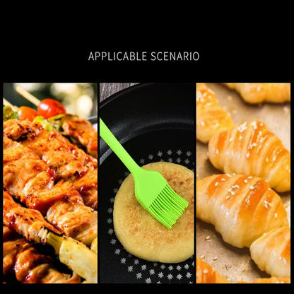 Silicone brush, Oil Brush for BBQ Kitchen Cooking Baking and Grilling (2 PCS,pink)