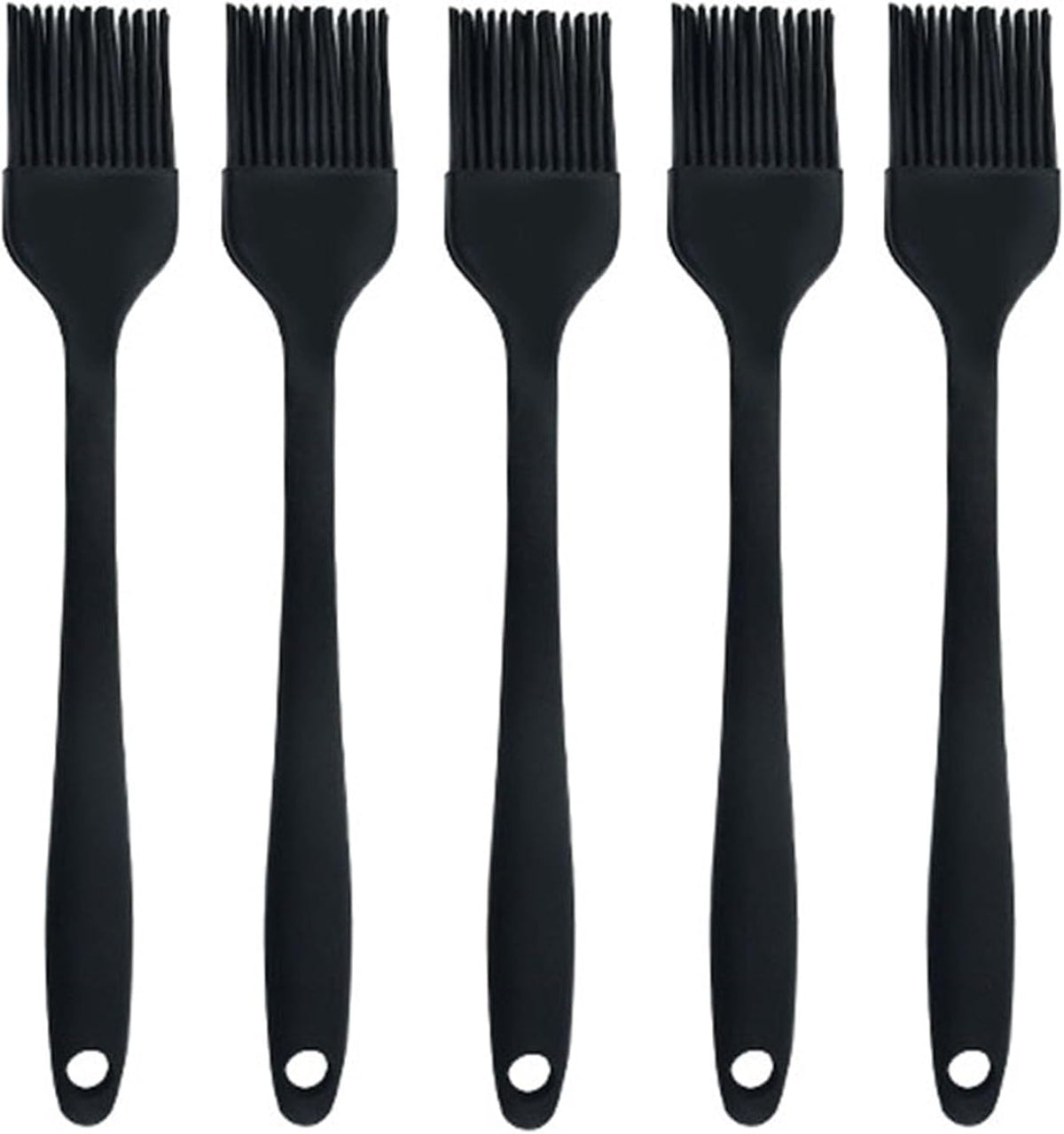 Silicone brush, Oil Brush for BBQ Kitchen Cooking Baking and Grilling (2 PCS,pink)