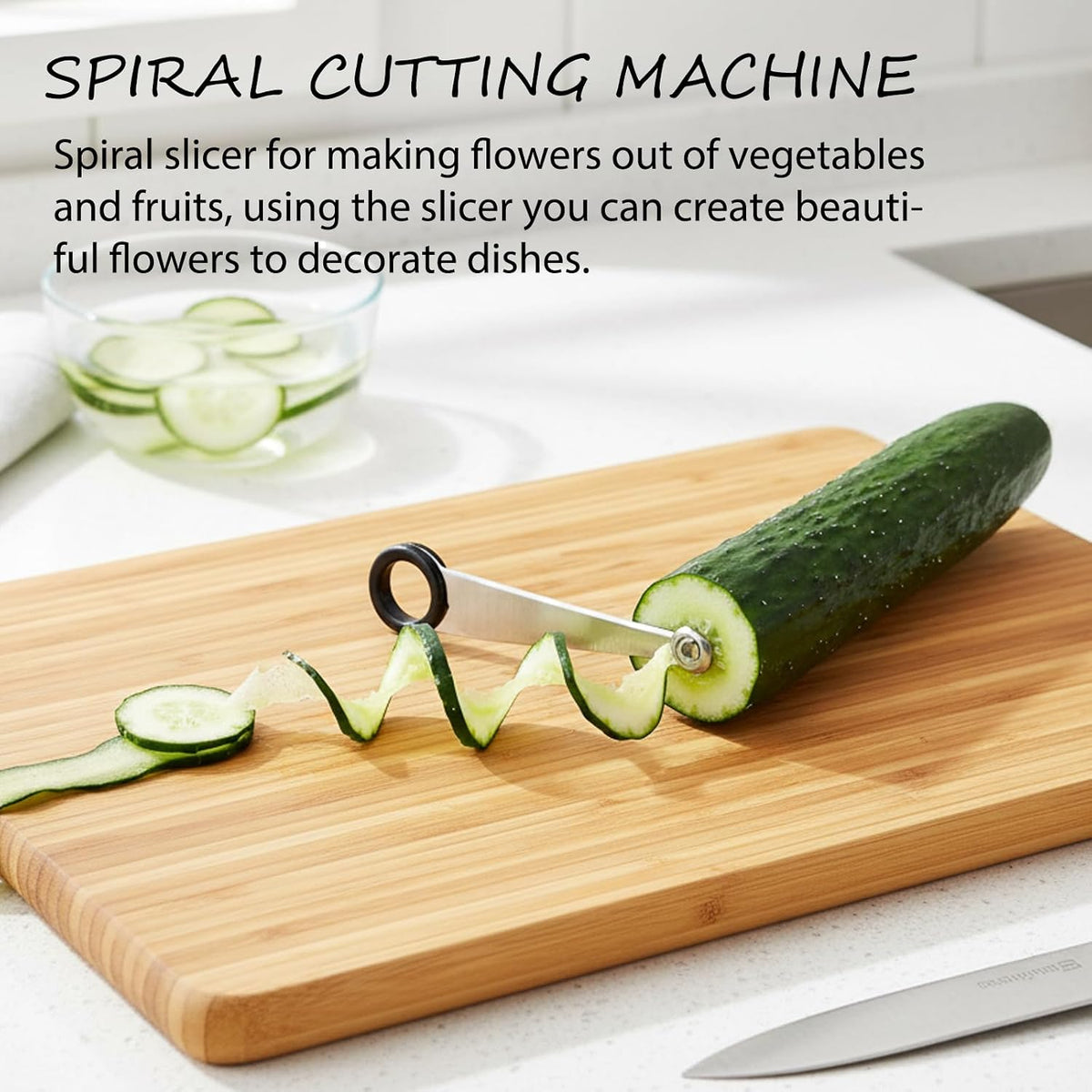 Potato Peeler, Stainless Steel Peeler, 6 Pcs Spiral Cutter Set, Spiral Cutter for Vegetable Preparation, Stainless Steel Vegetable Peeler with Plastic Spiralizers for Kitchen Tasks