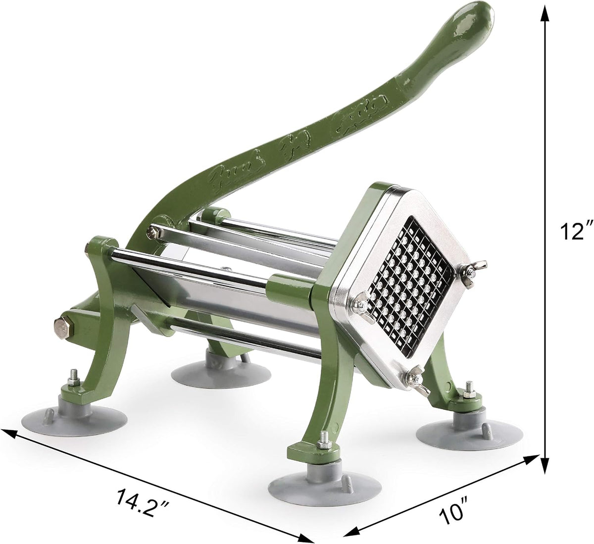 42306 French Fry Cutter, 3/8", Green