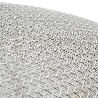 Strainer, 14-Inch Diameter, Reinforced Double Mesh, Medium, Nickel, Tan