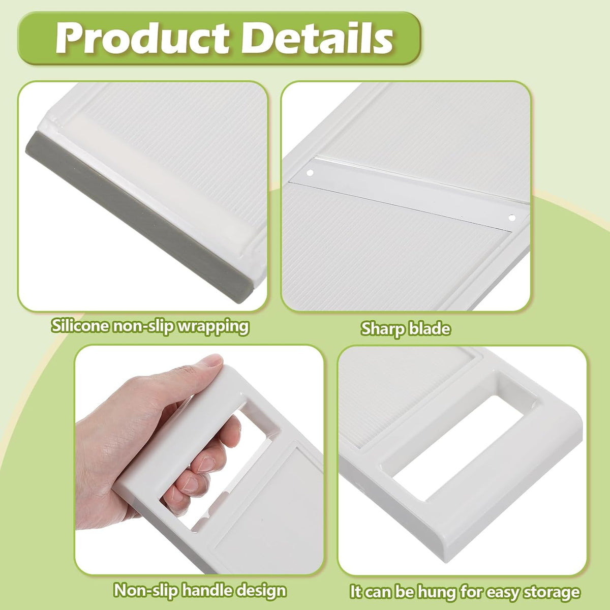 Hand Held Mandoline Slicer,Cucumber Clicer Thin for Vegetables