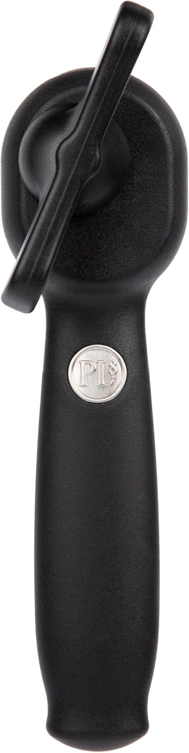 Safety Can Opener - Smooth Edge Manual Can Opener with Ergonomic Handle for Easy Use, Lid Resealable Design, Eliminates Sharp Edges
