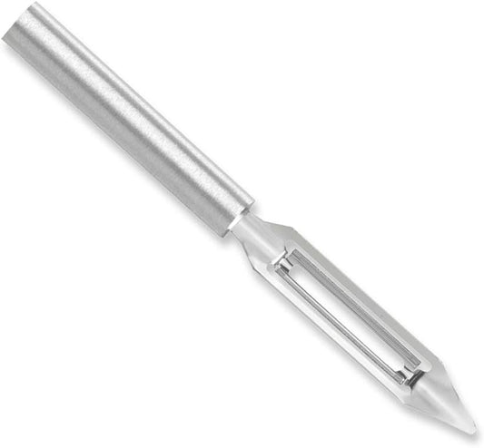 Vegetable Peeler (R132), 1.75" Stainless Steel Swiveling Blade, Silver Handle