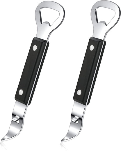 Can Punch Bottle Opener, Manual Stainless Steel Can Opener