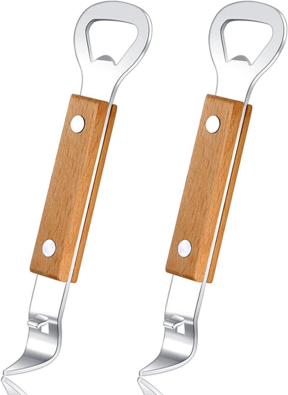 Can Punch Bottle Opener, Manual Stainless Steel Can Opener