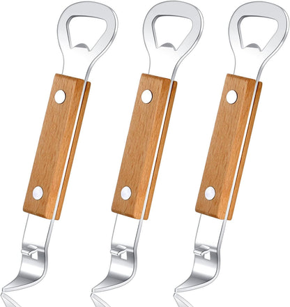 Can Punch Bottle Opener, Manual Stainless Steel Can Opener
