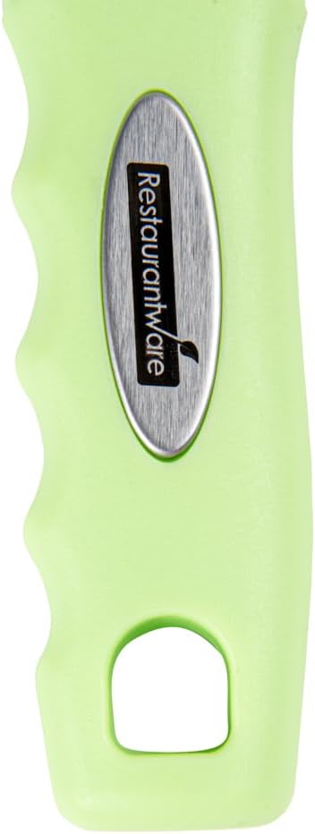 Vegetable Peeler 1 Count 7.5 x 1.5 x 0.5 Inches Stainless Steel Kitchen Peeler With Ergonomic Soft Grip Handle And Swivel Blade, Durable Blue For Fruits And Veggies