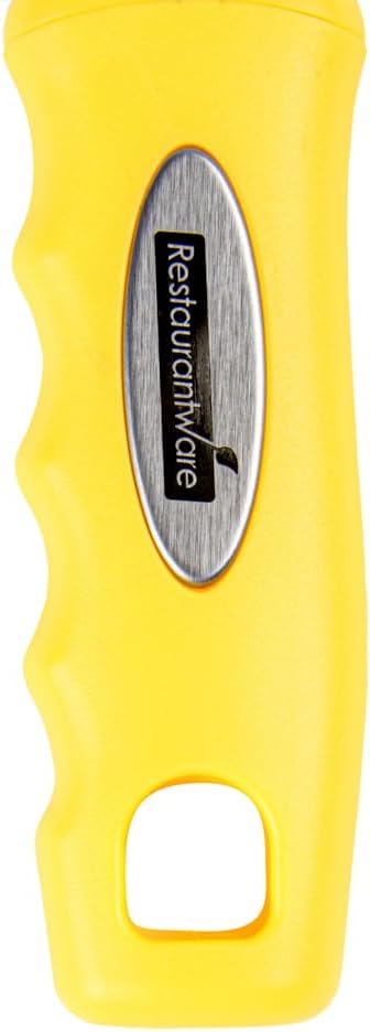 Vegetable Peeler 1 Count 7.5 x 1.5 x 0.5 Inches Stainless Steel Kitchen Peeler With Ergonomic Soft Grip Handle And Swivel Blade, Durable Blue For Fruits And Veggies