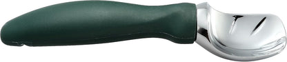 Heavy Duty Metal Ice Cream Scoop with Soft Grip Handle, Black