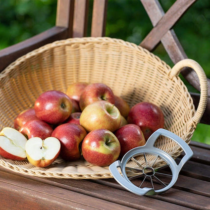 Apple Slicer, Cuts 10 Even Slices, Easy to use Apple Corer Made of Coated Aluminum and Stainless Steel Blades Save time multiple slices at once Good for your Healthy Snacks