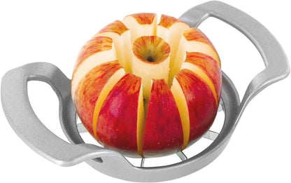 Apple Slicer, Cuts 10 Even Slices, Easy to use Apple Corer Made of Coated Aluminum and Stainless Steel Blades Save time multiple slices at once Good for your Healthy Snacks