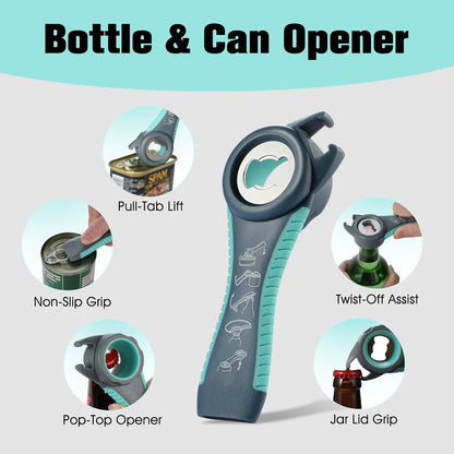 Jar Opener for Weak Hands, Seniors with Arthritis, Blue