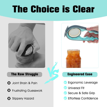 Jar Opener for Weak Hands, Seniors with Arthritis, Blue