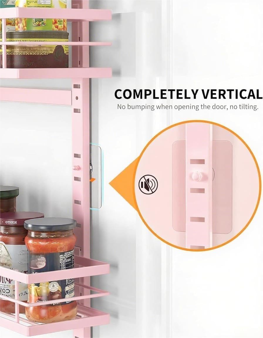 9-Tier Over The Door Pantry Organizer, Pantry Organization and Storage, Black Hanging Basket Wall Spice Rack Seasoning Shelves, Home & Kitchen Bedroom Bathroom House Essentials