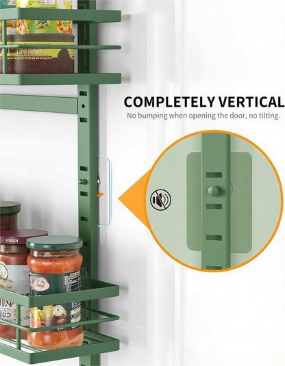 9-Tier Over The Door Pantry Organizer, Pantry Organization and Storage, Black Hanging Basket Wall Spice Rack Seasoning Shelves, Home & Kitchen Bedroom Bathroom House Essentials