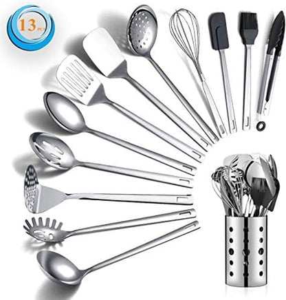 Whisk, Whisks For Cooking, Stainless Steel Balloon Whisk, Sturdy Kitchen Wire Whisk Set for Cooking, Baking, Blending, Whisking, Beating, Stirring, Dishwasher Safe, Easy to Clean