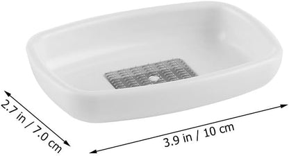 Ginger Grater Reusable Garlic Grater Kitchen Tool for Ginger Garlic Fruit Easy Cleaning 3.93 X 2.75 X 0.78 in