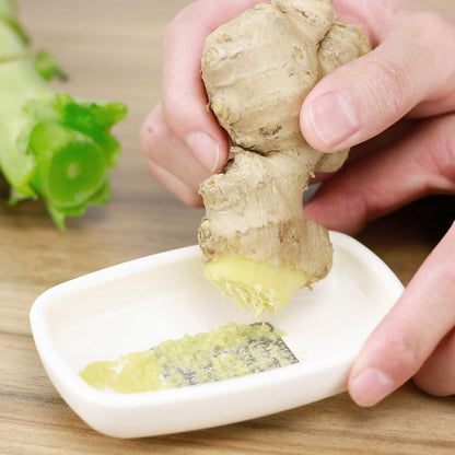 Ginger Grater Reusable Garlic Grater Kitchen Tool for Ginger Garlic Fruit Easy Cleaning 3.93 X 2.75 X 0.78 in
