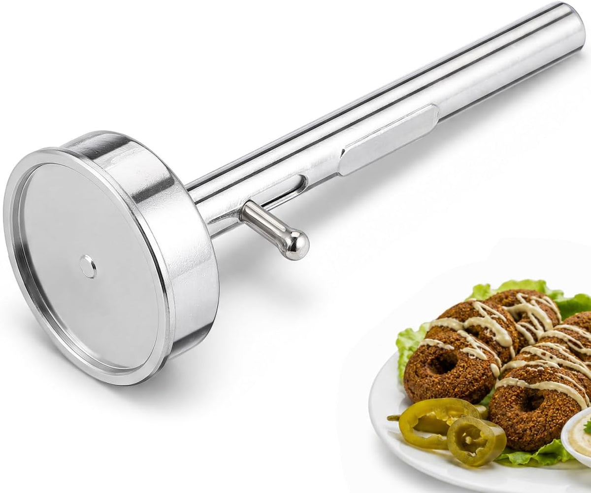 Meatball Scoop Maker Tool Aluminum Meat Ball Press Mold for Quick Even Meatballs Kitchen Gadget for Homemade Meatballs Shrimp Balls Rice Balls Falafel
