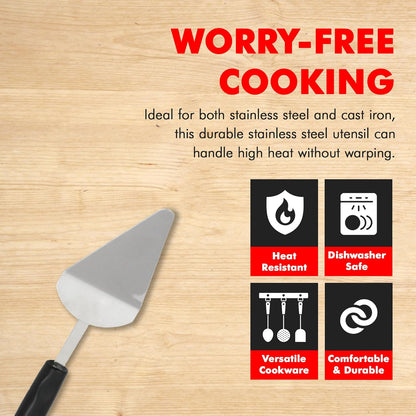 Select Slotted Sturdy Skimmer, 13 inch, Stainless Steel