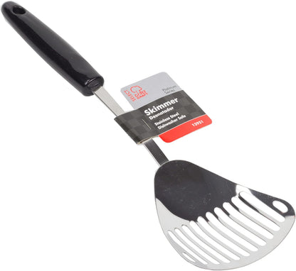 Select Slotted Sturdy Skimmer, 13 inch, Stainless Steel