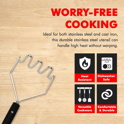 Select Slotted Sturdy Skimmer, 13 inch, Stainless Steel