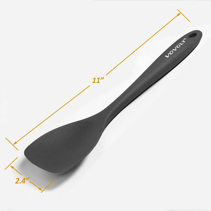 Silicone Spatula Spoon Set, 11 IN, Assorted, Spoonula Heat Resistant