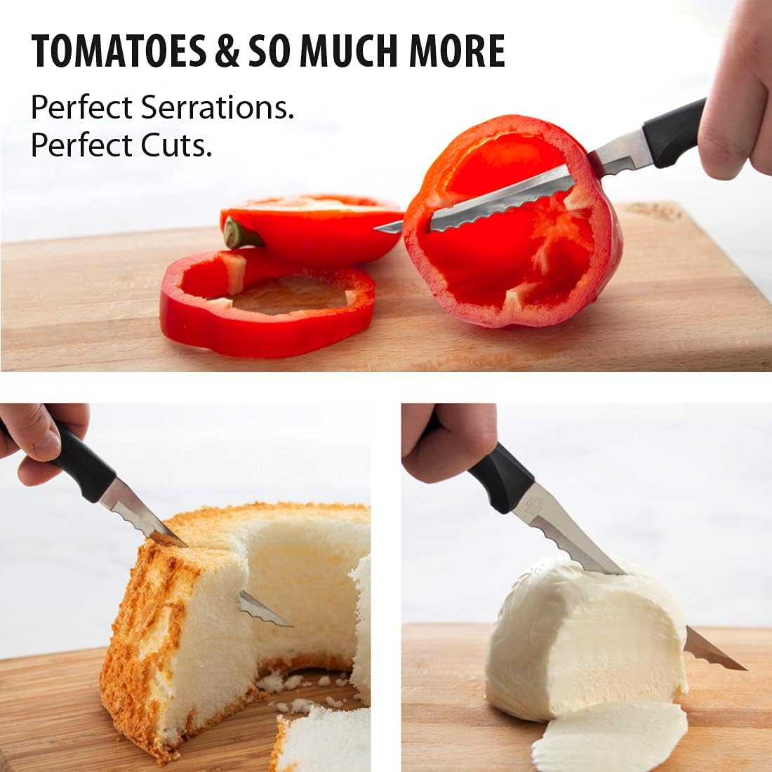 Anthem Series Tomato Slicer (W426), Black