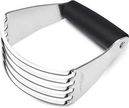 Pastry Blender Cutter, Stainless Steel, 1 Pack, Red