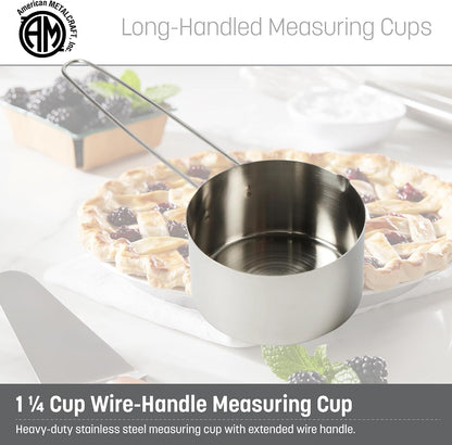 . American Metalcraft MCL125 Stainless Steel Measuring Cup, 1 1/4-Cup