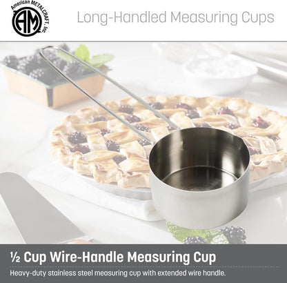 . American Metalcraft MCL125 Stainless Steel Measuring Cup, 1 1/4-Cup