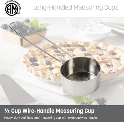 . American Metalcraft MCL125 Stainless Steel Measuring Cup, 1 1/4-Cup