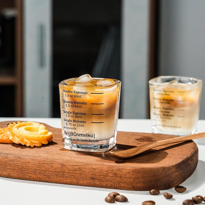 Shot Glasses Measuring cup Espresso Shot Glass Liquid Heavy Wine 26-Incremental Measurement 1oz, 6 Tsp, 2 Tbs, 30ml (red)