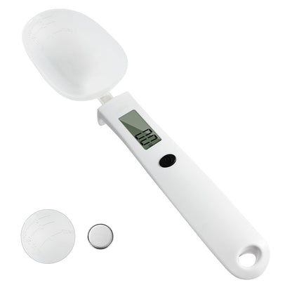 Digital Measuring Spoon Scale,300G/0.1G Gram Scale | High Precision Electronic Food Scale for Kitchen Gadgets and Daily Meals,Home Cooks Bakers Chefs,Pet Dog Cat Ower,Battery
