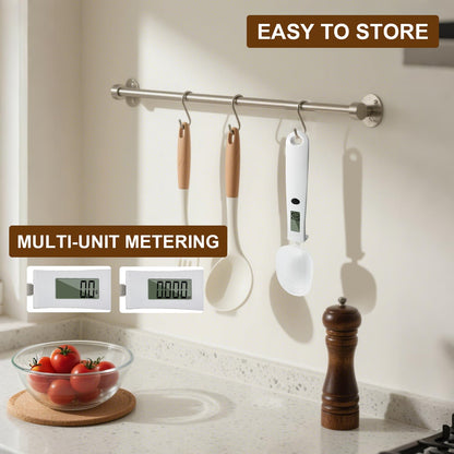 Digital Measuring Spoon Scale,300G/0.1G Gram Scale | High Precision Electronic Food Scale for Kitchen Gadgets and Daily Meals,Home Cooks Bakers Chefs,Pet Dog Cat Ower,Battery