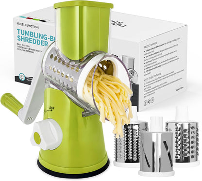 Rotary Cheese Grater, Blue, for Kitchen