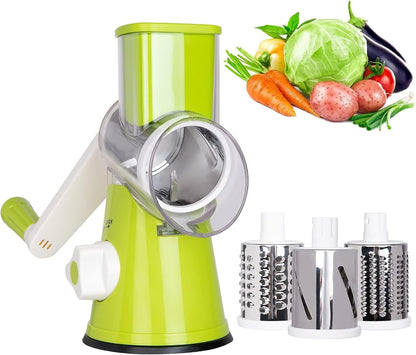 Rotary Cheese Grater, Blue, for Kitchen