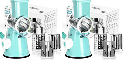 Rotary Cheese Grater, Blue, for Kitchen